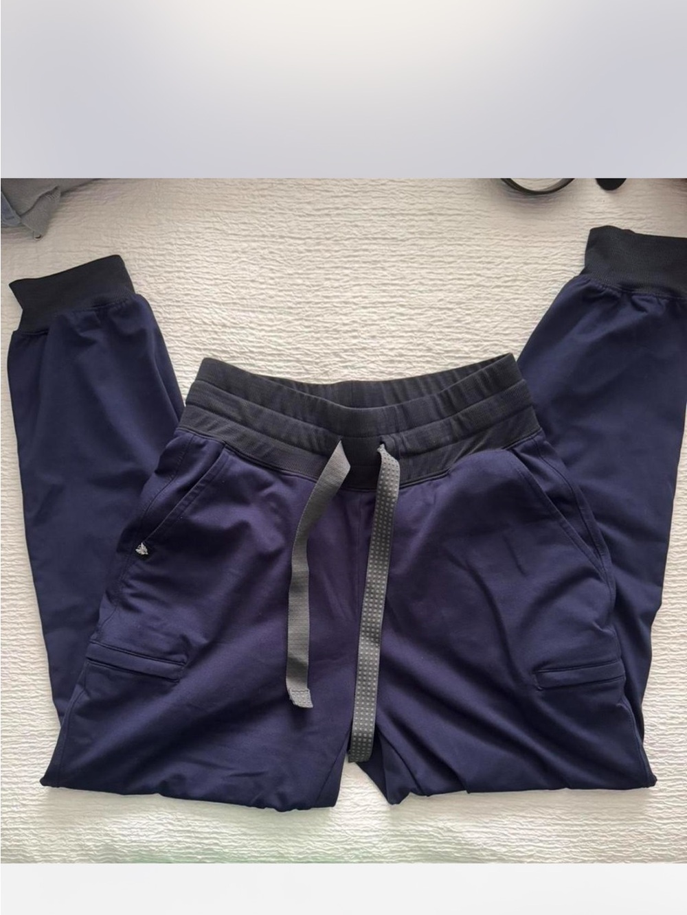 MATCHING Navy Blue Soleya Scrub Set